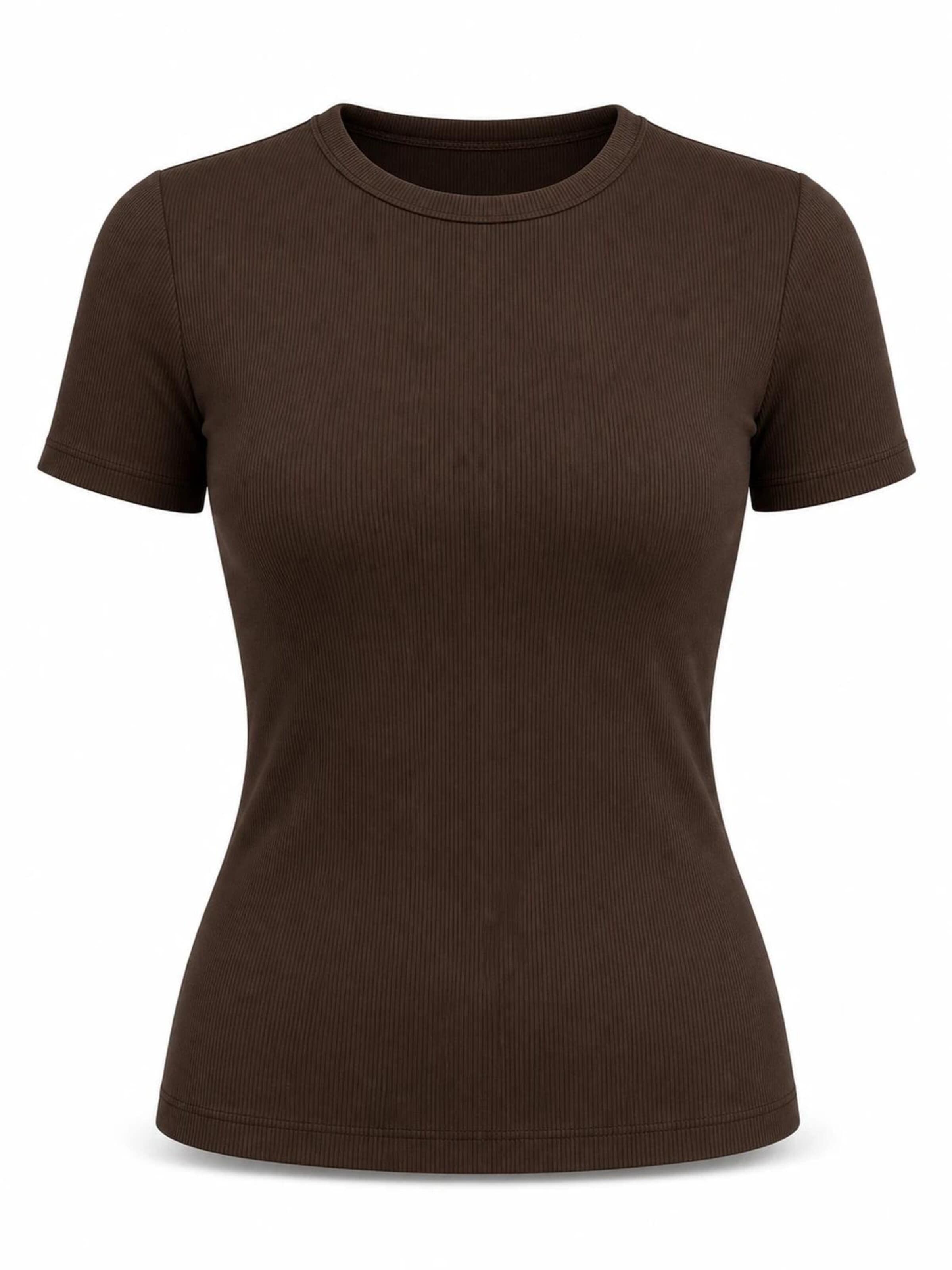 AOTTORI Shirt in Brown: front