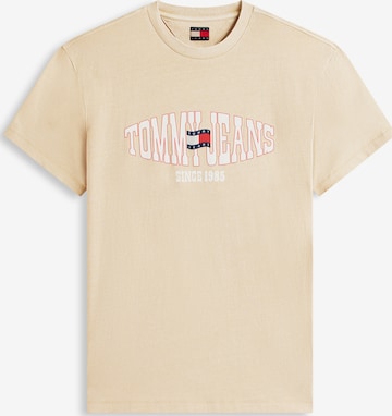 zelts Tommy Jeans T-Krekls: no priekšpuses