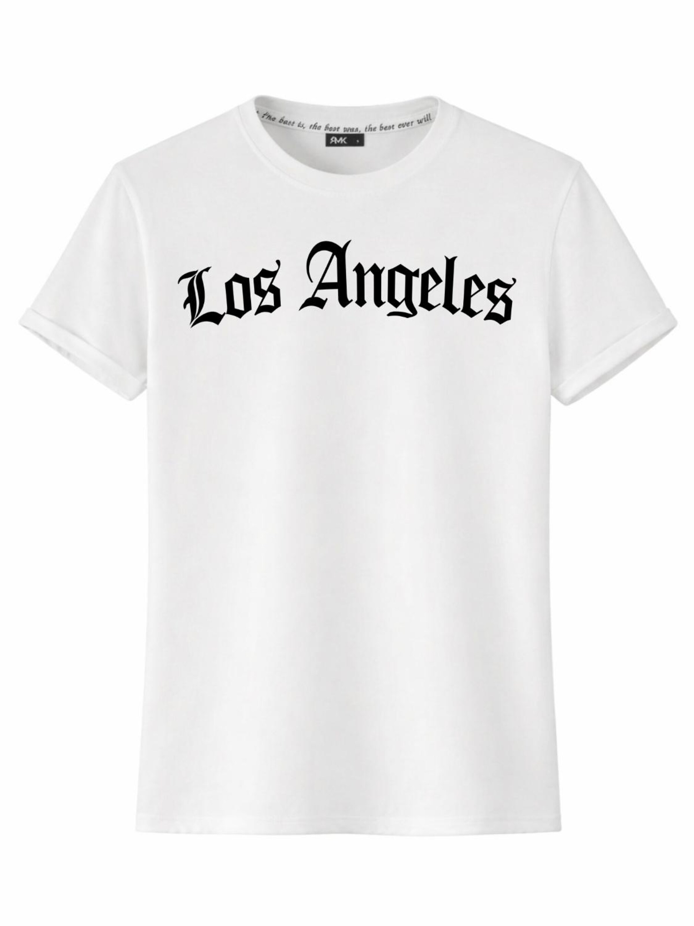 RMK Shirt 'Los Angeles LA' in White: front