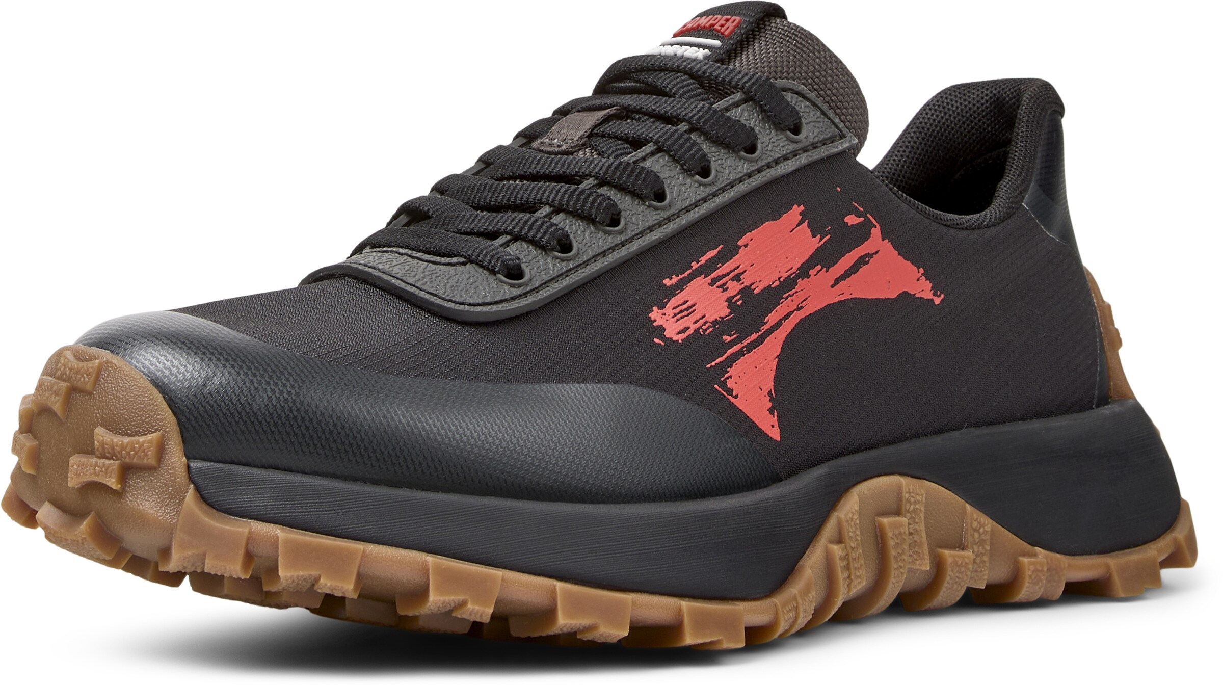 Baskets basses 'Drift Trail' CAMPER en noir : devant