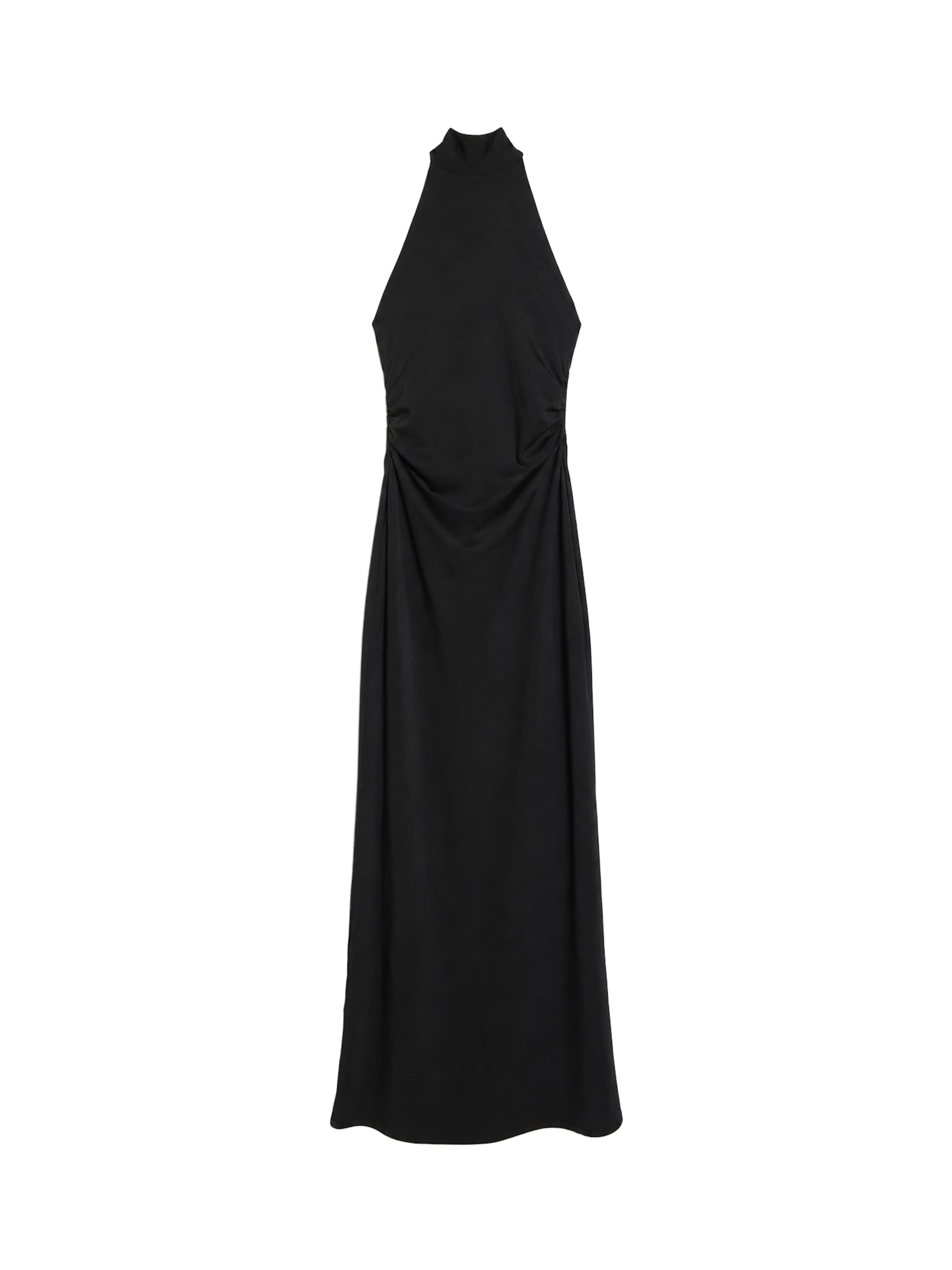 Bershka Robe en 34 en noir, Vue avec produit