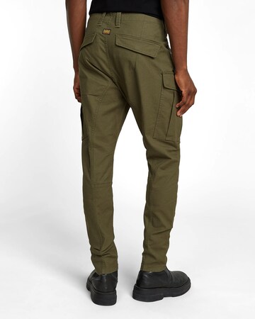 Effilé Pantalon cargo '3D' G-STAR en vert