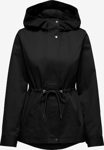 JDY Přechodová parka 'JDYRiver' – černá: přední strana