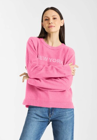 Frieda & Freddies NY Sweater in Pink: front
