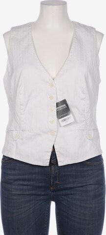 s.Oliver Vest in XXL in White: front