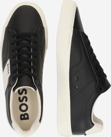 Sneaker low 'Aiden Tenn' de la BOSS pe negru