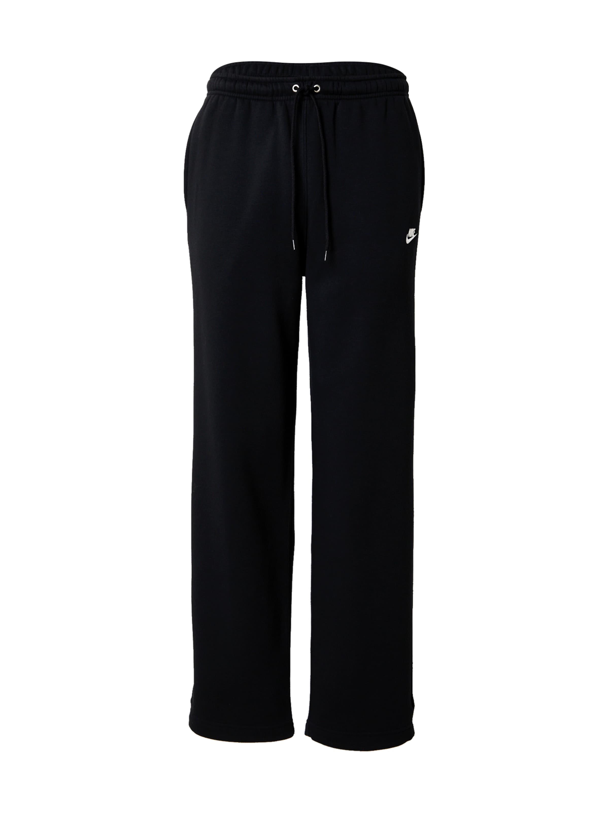 Nike Sportswear Szabványos Nadrág 'CLUB' - fekete: elől