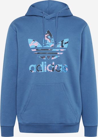 ADIDAS ORIGINALS Sweatshirt 'Camo Series Infill' in Blau: predná strana