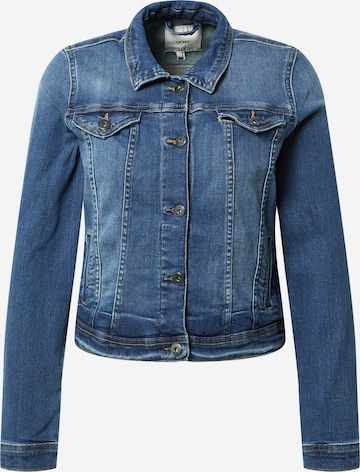 ICHI Between-Season Jacket 'STAMPE JA' in Blue: front