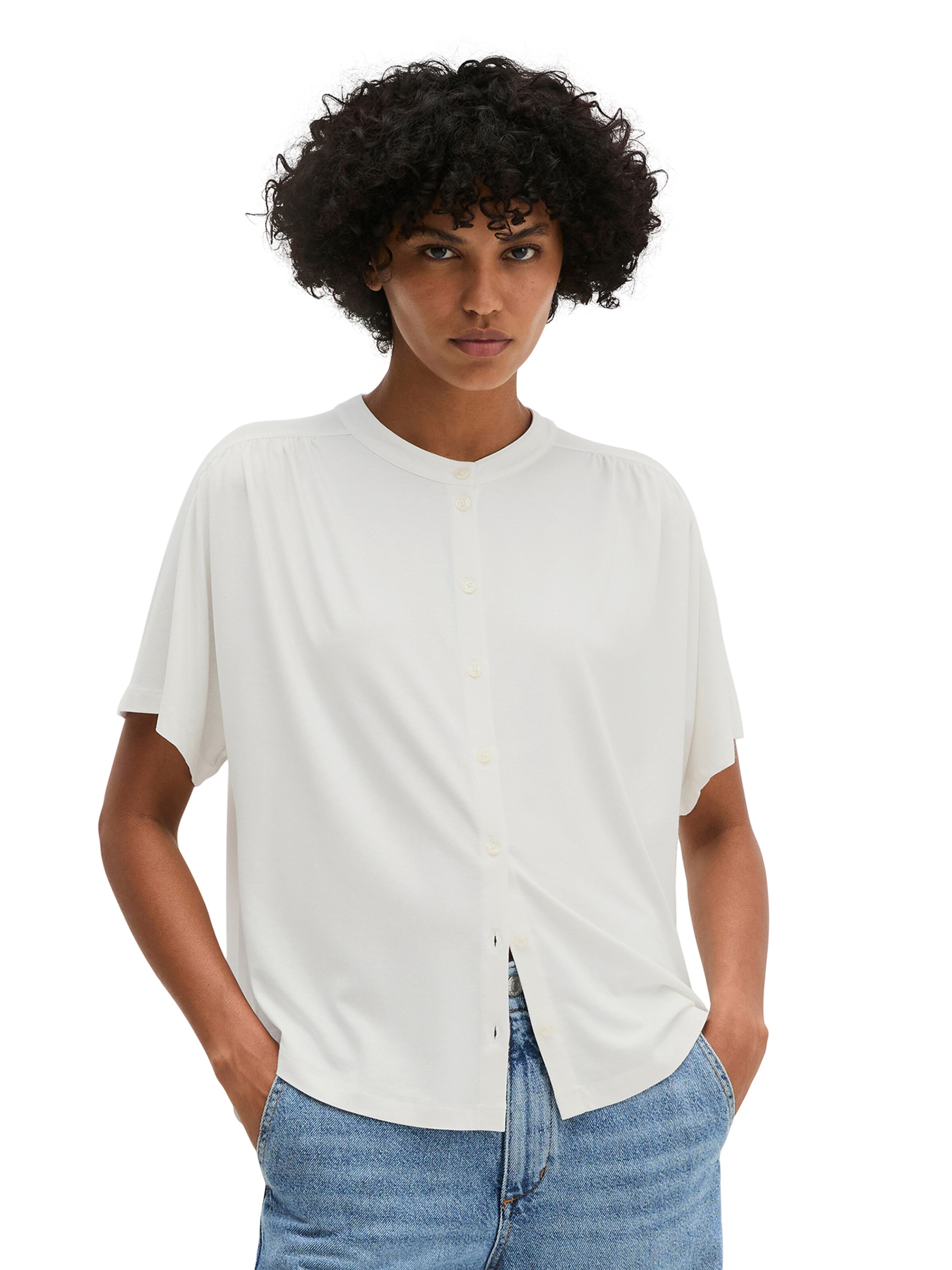 Bluză de la Marc O'Polo pe alb: față