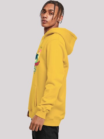 F4NT4STIC Sweatshirt 'California Palmen Retro' in Geel