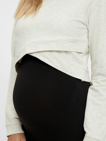 MAMALICIOUS Sweatshirt 'Carly' in Grau