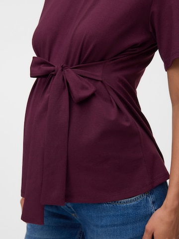 MAMALICIOUS Shirt in Rood
