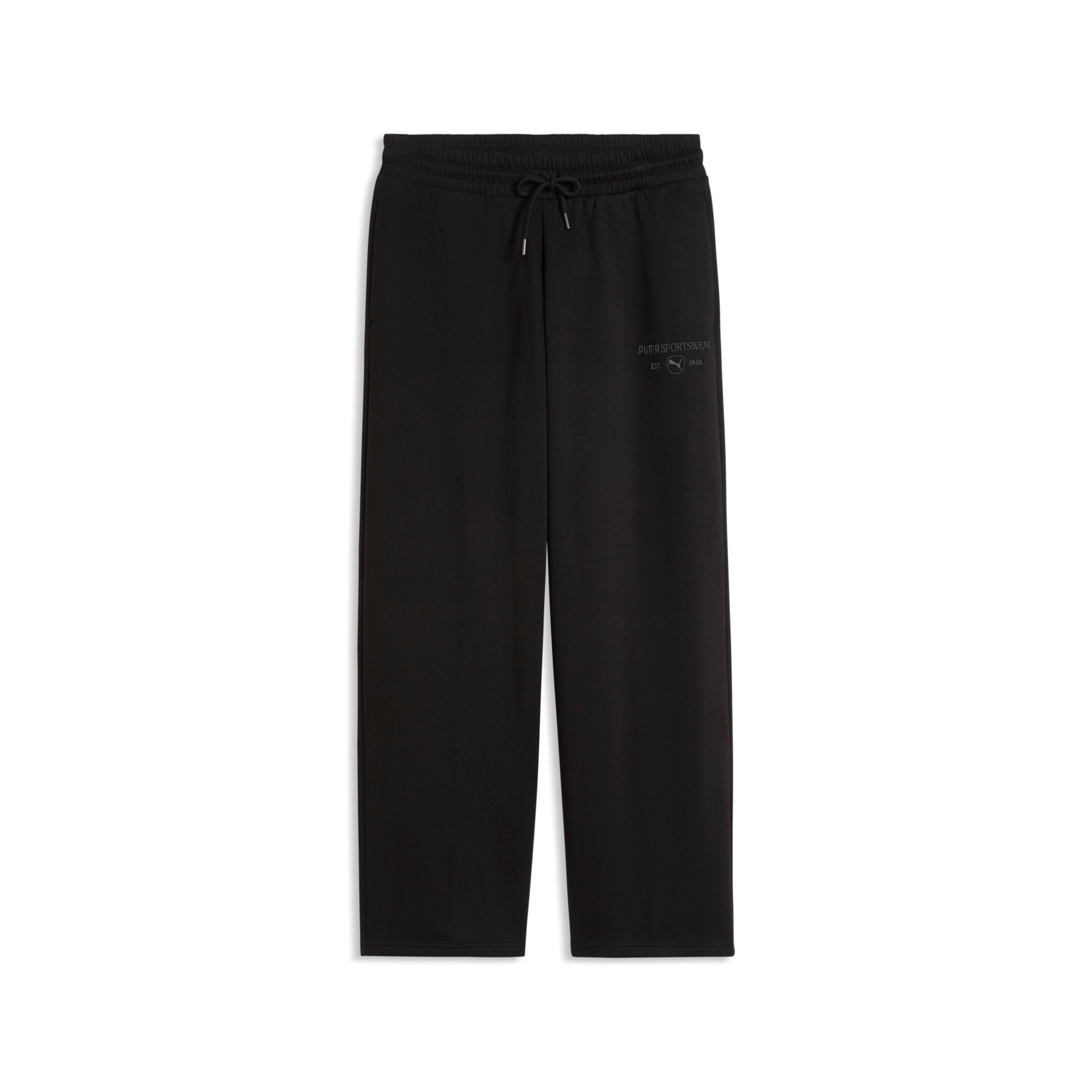 PUMA Workout Pants in Black: front