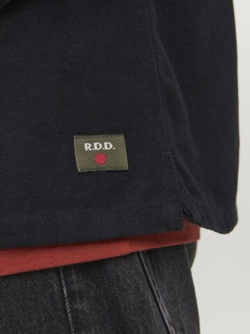 R.D.D. ROYAL DENIM DIVISION Comfort fit Button Up Shirt in Black