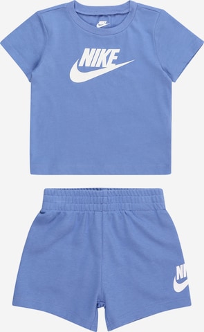 Nike Sportswear Joggingpak 'CLUB' in Blauw: voorkant