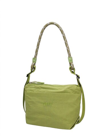 Borsa a spalla 'Gianmarco' di GianMarco Venturi in verde