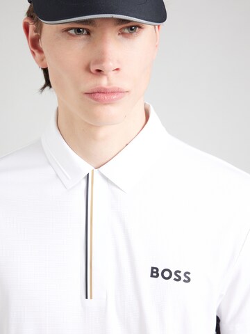 T-Shirt fonctionnel 'Paddytech Pro' BOSS en blanc