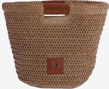 Don Algodon - Bolso de hombro 'Silene' en blanco: frente