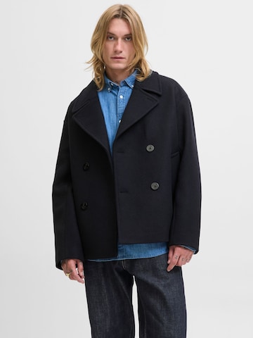 Manteau mi-saison JACK & JONES en bleu : devant