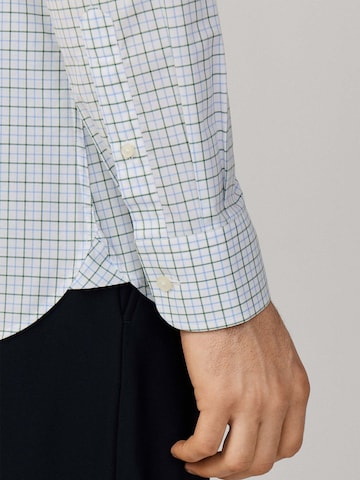 Coupe regular Chemise 'POPLIN TATTERSALL' Hackett London en blanc