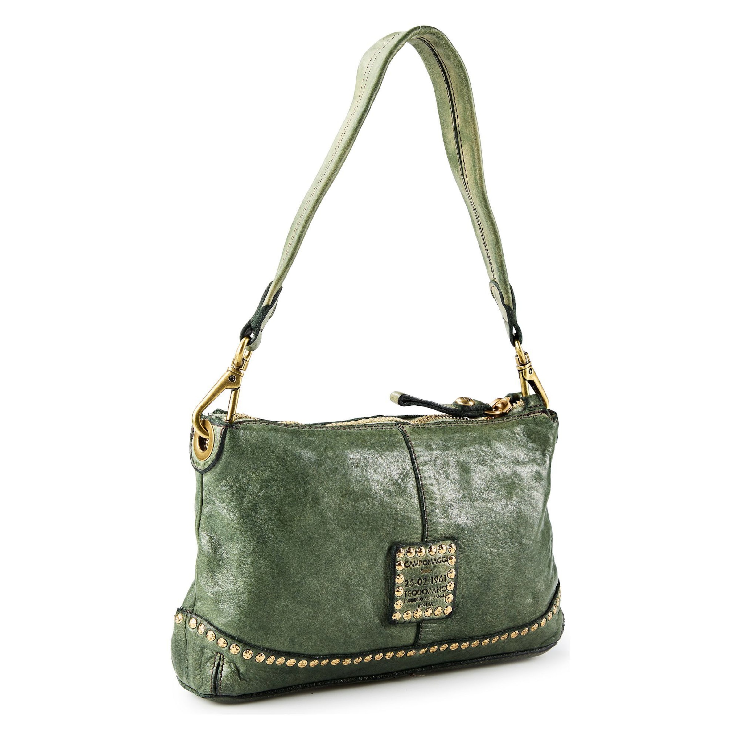 Sac bandoulière 'Pamela' Campomaggi en vert