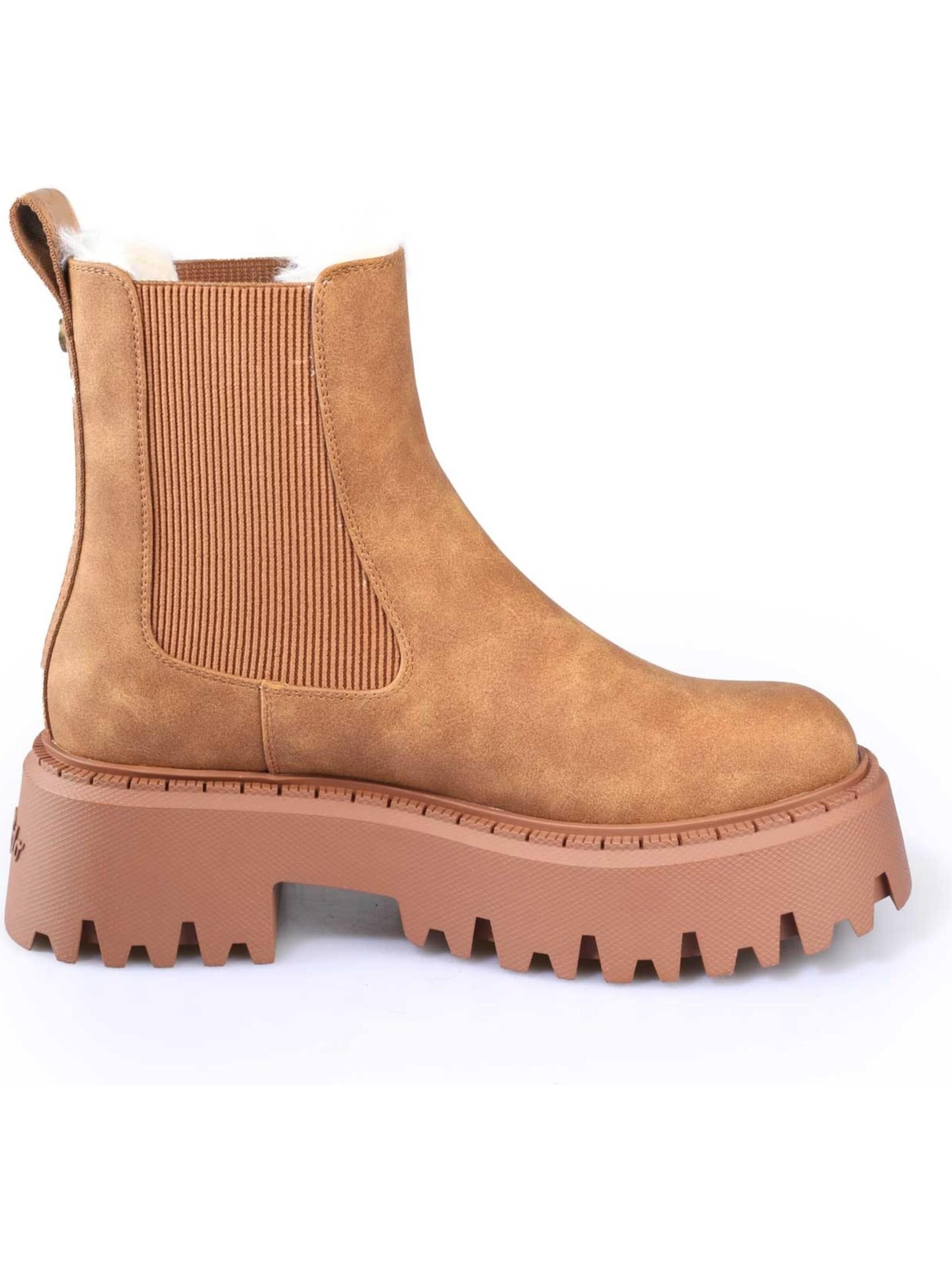 BUFFALO Booties in Brown