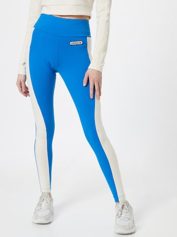 ADIDAS ORIGINALS Skinny Leggings in Blau: predná strana