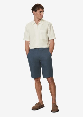 Marc O'Polo Regular Chino 'Reso' in Blauw