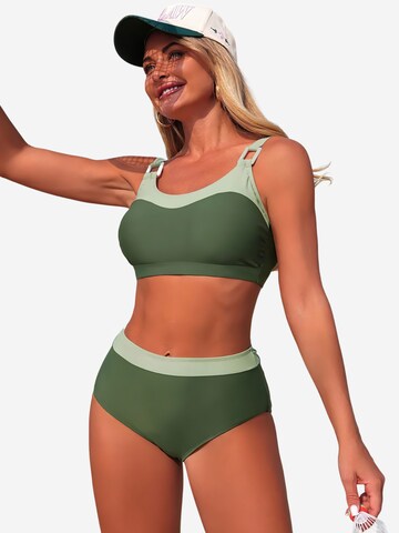 Magicshe Bustier Bikini‌‌‌‌‌‌‌‌ in Grün