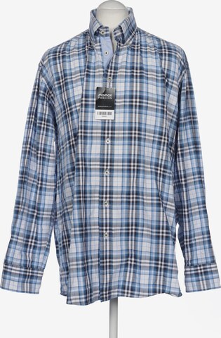 Christian Berg Button Up Shirt in XL in Blue: front