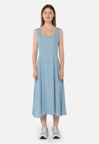 FRESHLIONS Zomerjurk 'Beatrix' in Blauw: voorkant