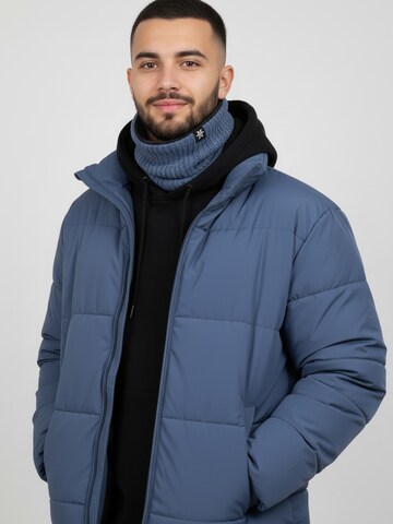 Manufaktur13 Tube Scarf 'Neckwarmer' in Blue