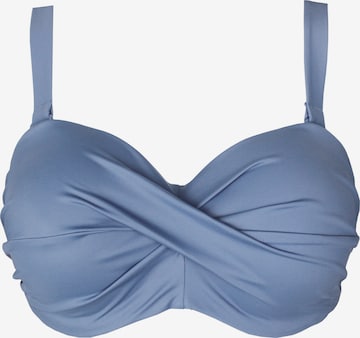 Hauts de bikini 'Monaco' SugarShape en bleu : devant