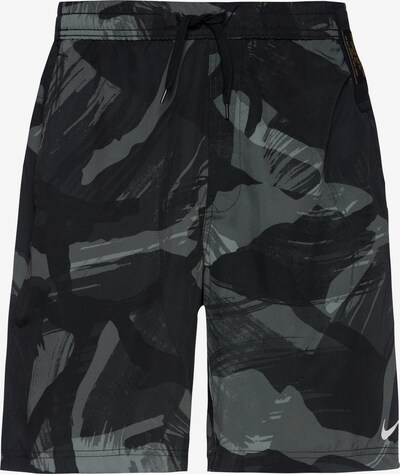 NIKE Sportbroek 'Form' in de kleur Kaki / Jade groen / Zwart, Productweergave