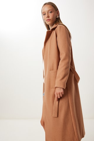 Manteau mi-saison Happiness İstanbul en beige