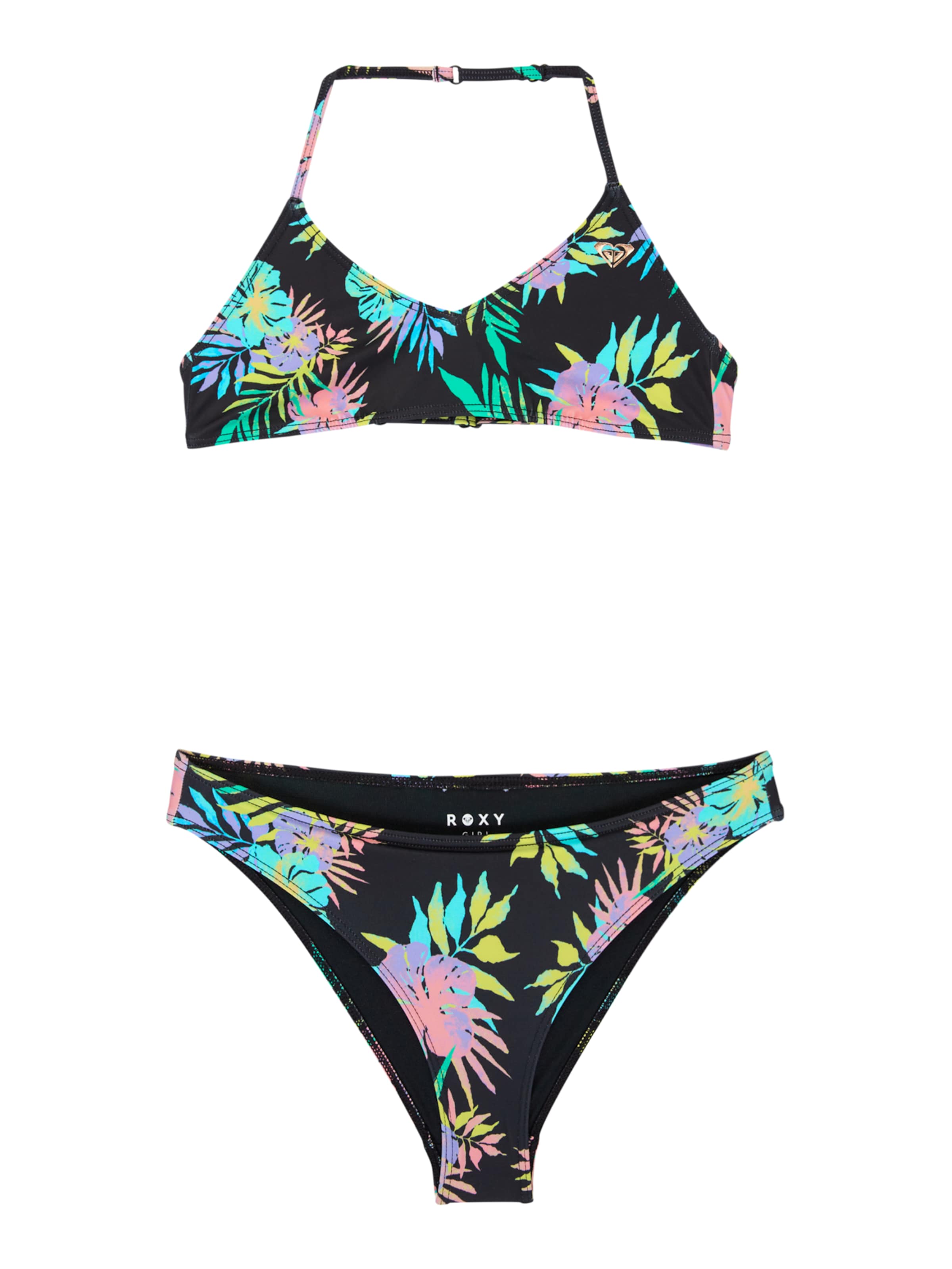 ROXY Bikini in Black: front