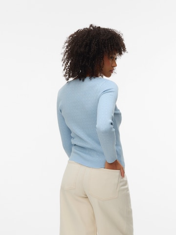 VERO MODA Neuletakki 'VMSILJE' värissä sininen