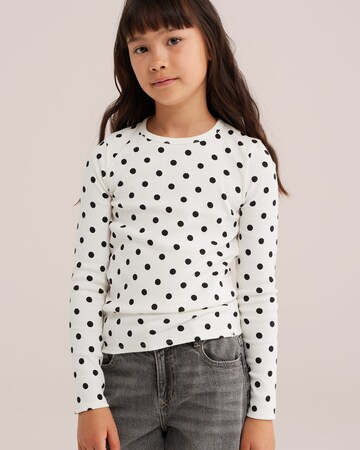 WE Fashion - Camisola em branco: frente