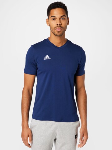 ADIDAS SPORTSWEAR Funkční tričko 'Entrada 22' – modrá: přední strana