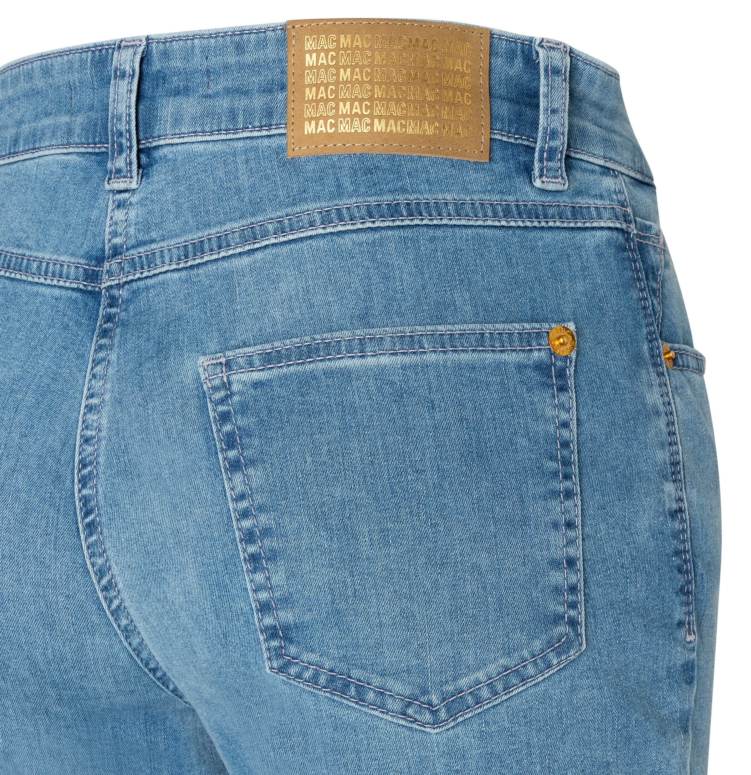 MAC Skinny Jeans 'Melanie' in Blue