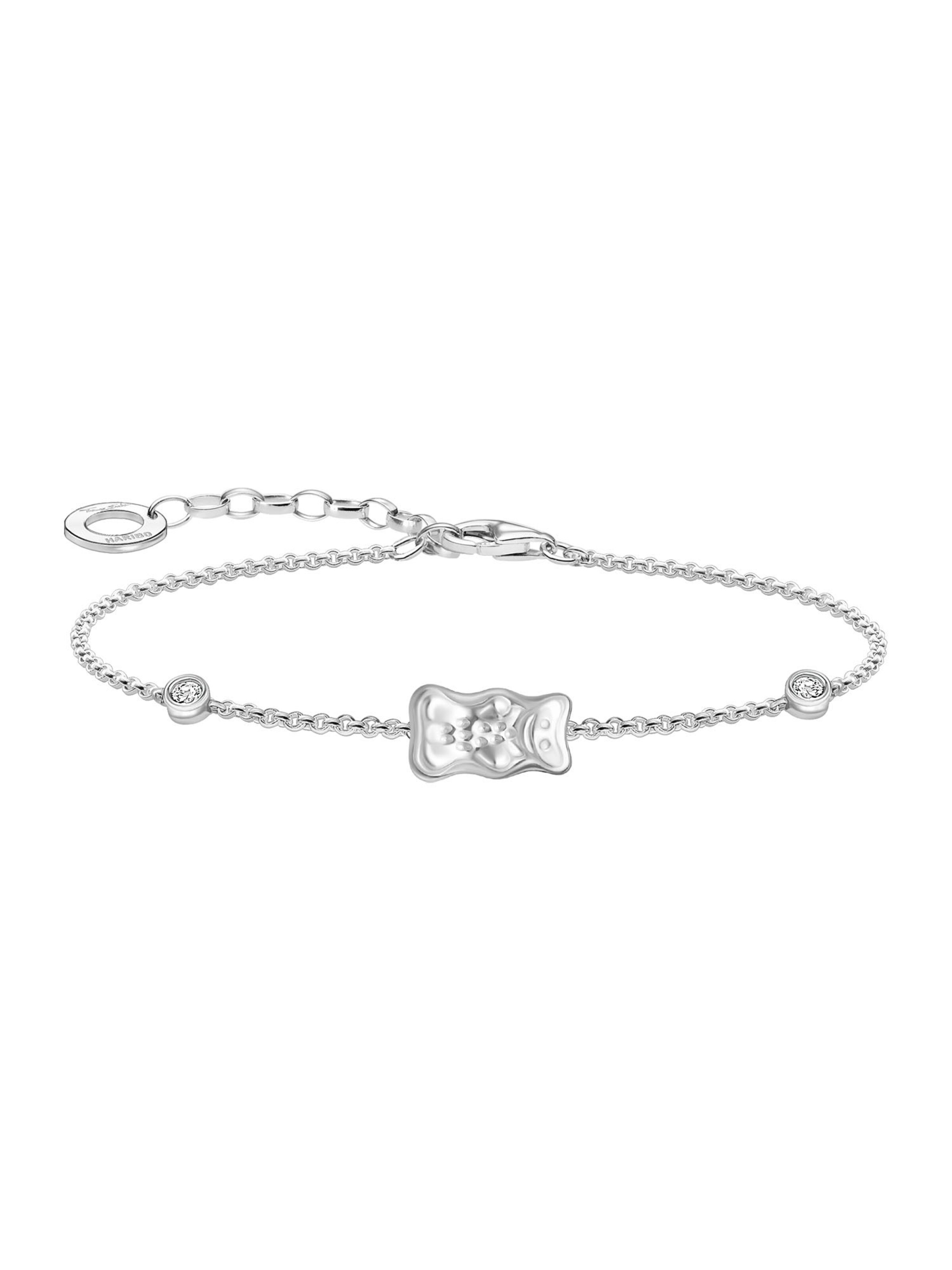 Thomas Sabo Bracelet 'Thomas Sabo x Haribo' in Silver: front