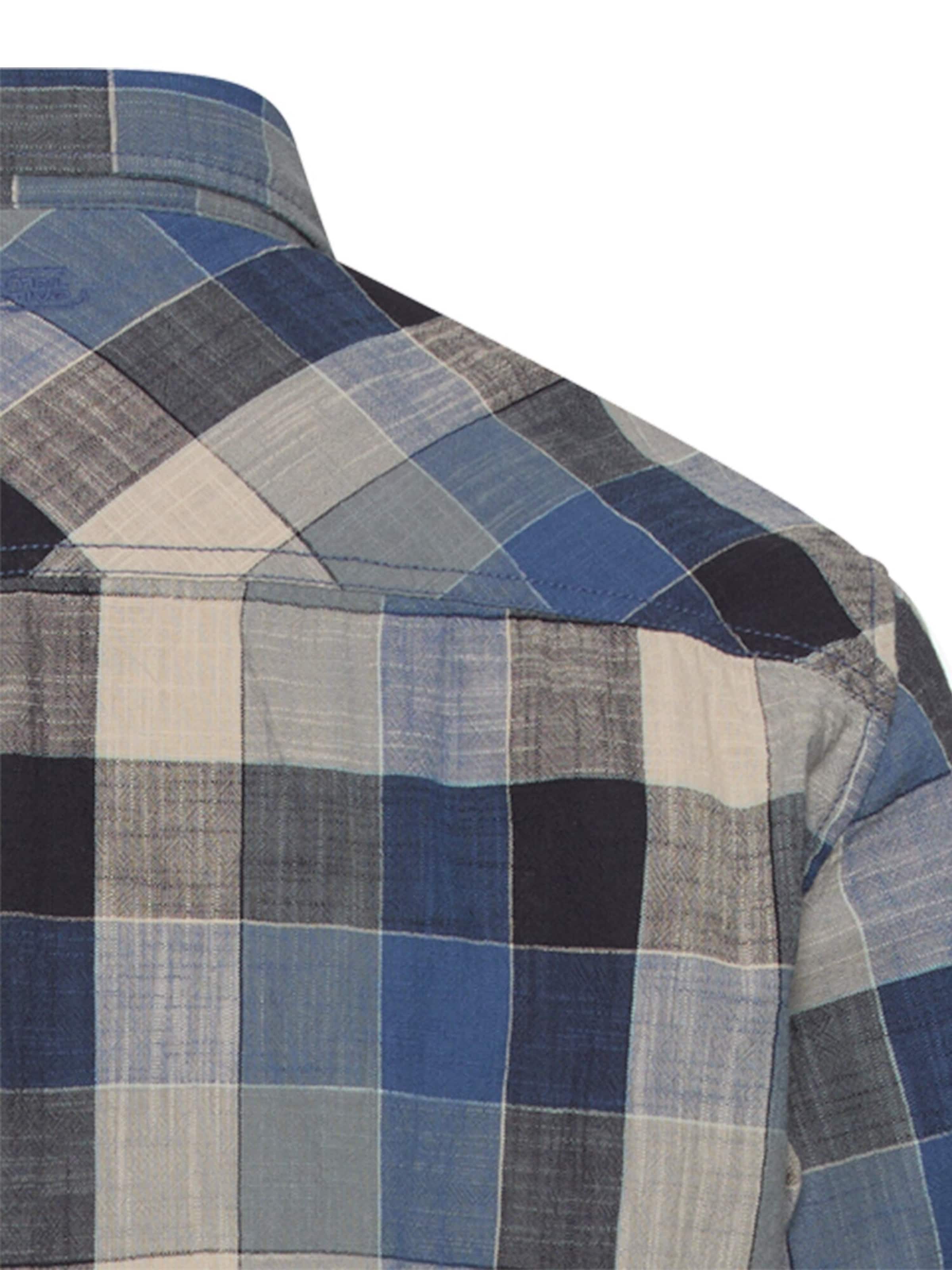 CAMEL ACTIVE Regular fit Button Up Shirt in Blue