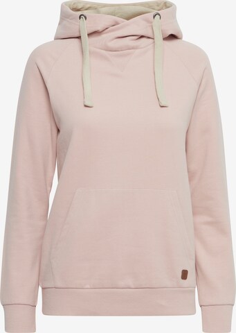 Oxmo Sweatshirt 'Julia' in Roze: voorkant