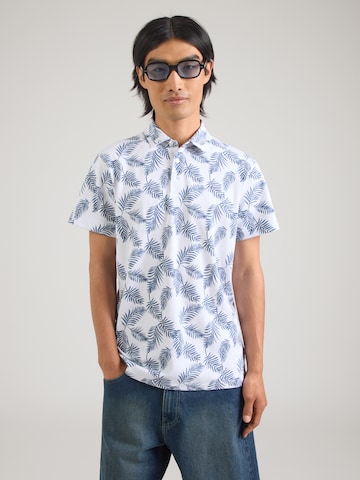 Coupe regular Chemise 'Ithaca' Bruun & Stengade en blanc : devant