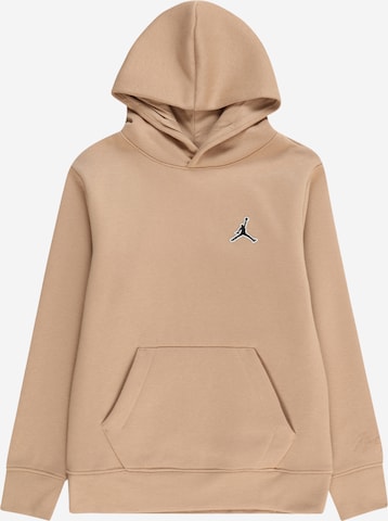 Sweat Jordan en beige : devant