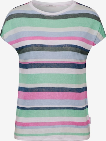 CECIL T-shirt i blandade färger: framsida