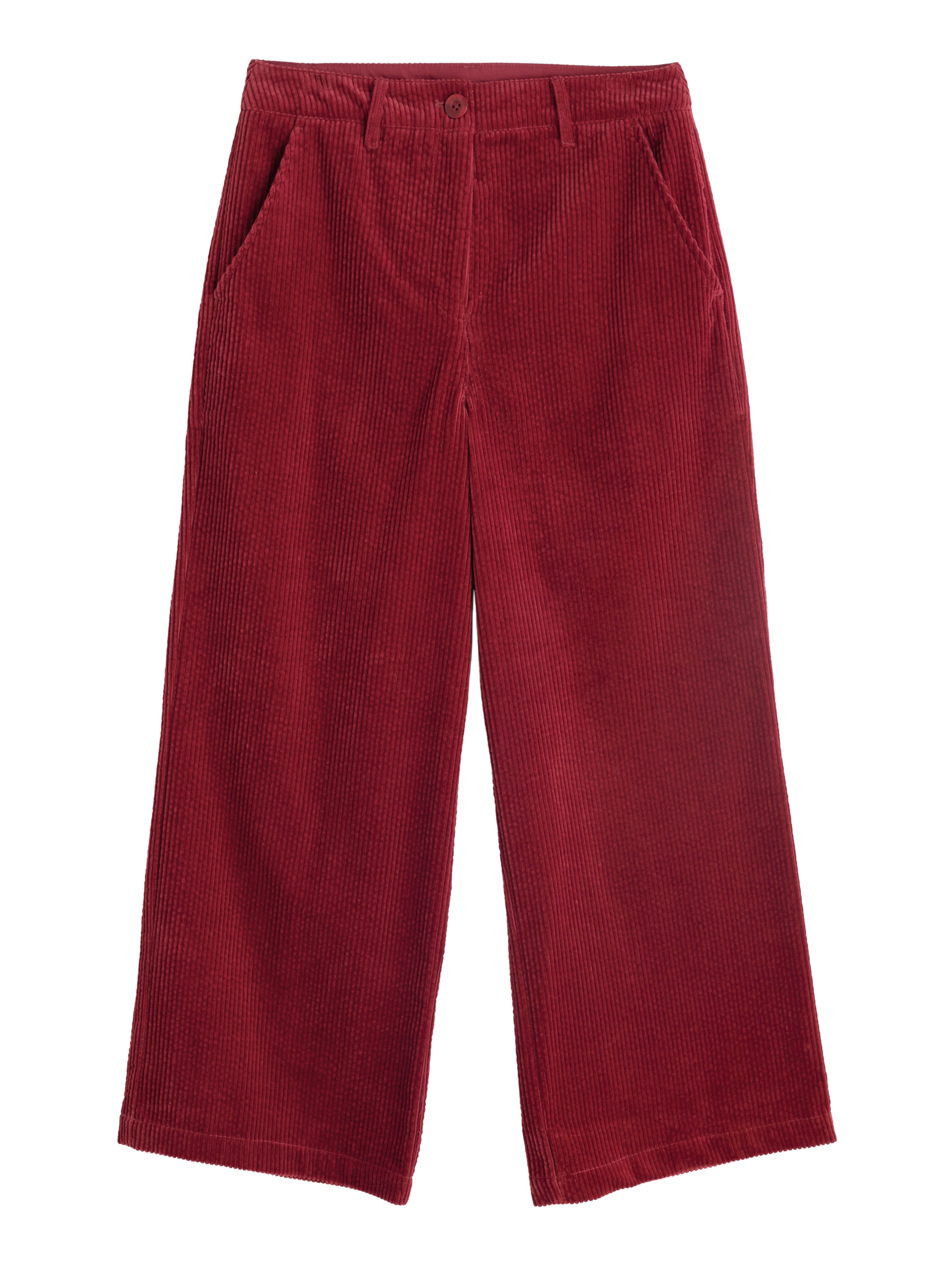 Seasalt Cornwall Wide Leg Hose 'Asphodel' in Rot: Vorderseite