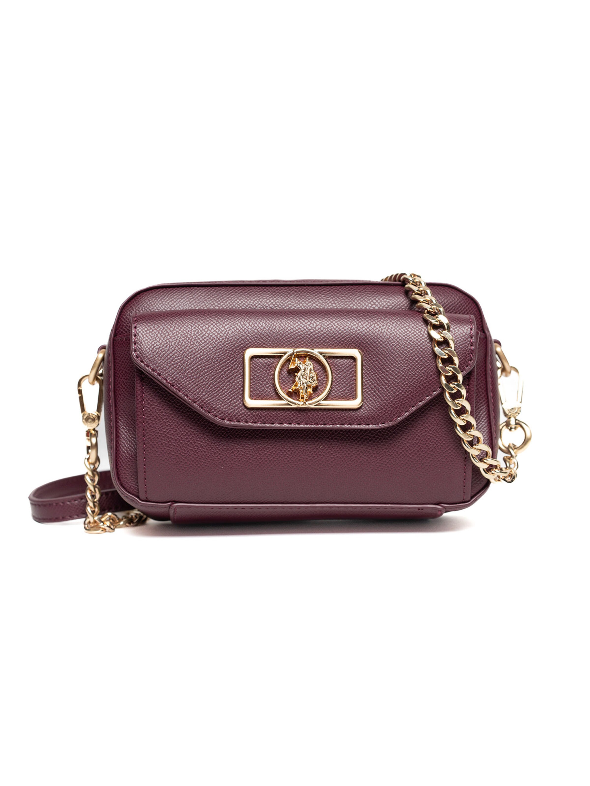 Borsa a spalla di U.S. POLO ASSN. in rosso: frontale