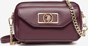 Borsa a spalla di U.S. POLO ASSN. in rosso: frontale